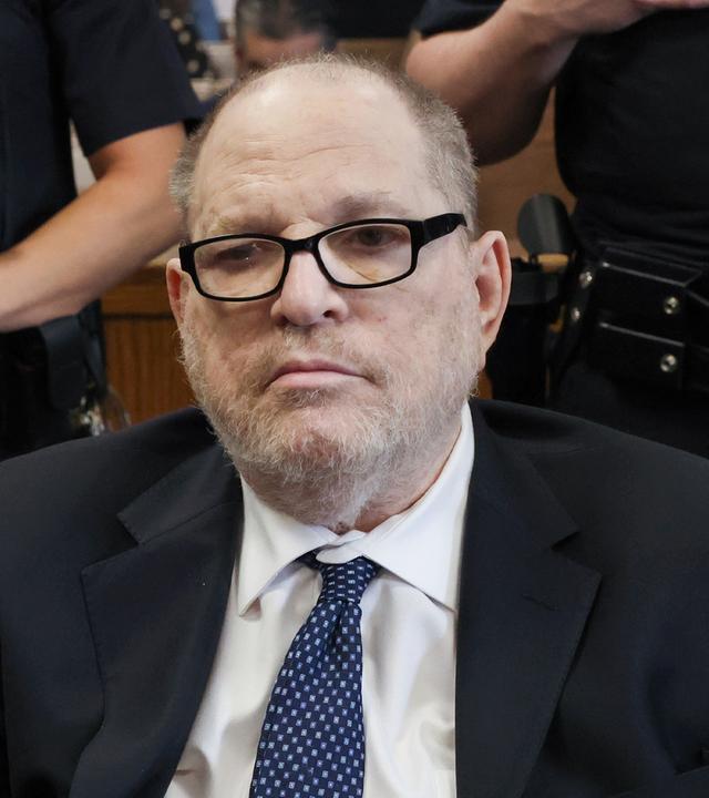 Harvey Weinstein erscheint am Freitag, 15. Mai 2026, vor dem Strafgericht in Manhattan in New York City.