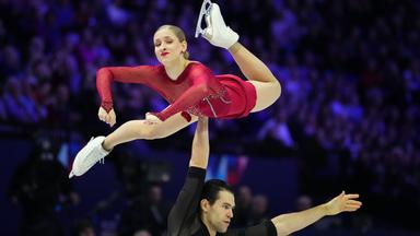 Fehlerfreies Kurzprogramm: Hase und Volodin auf Goldkurs