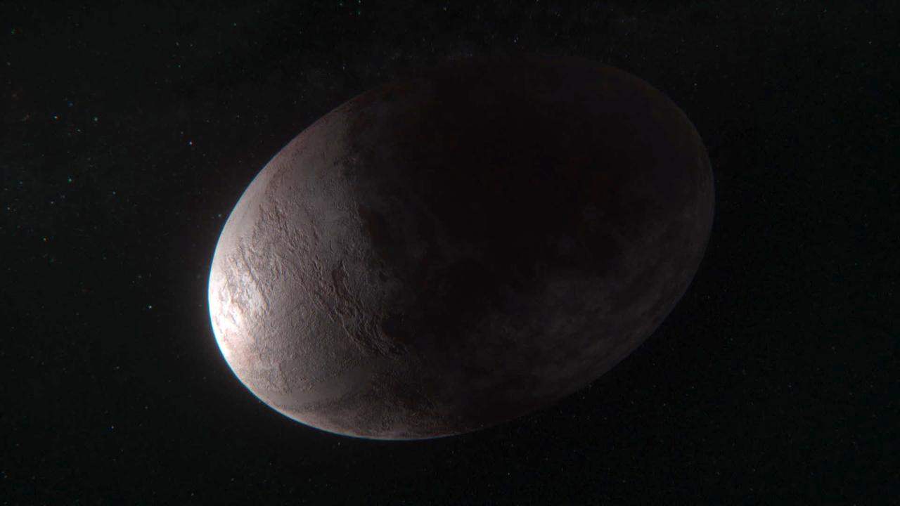 Zwergplanet Haumea im Kuipergürtel: Naturgesetze am Limit