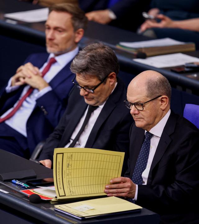 Ampelkoalition einigt sich beim Haushalt 2024.