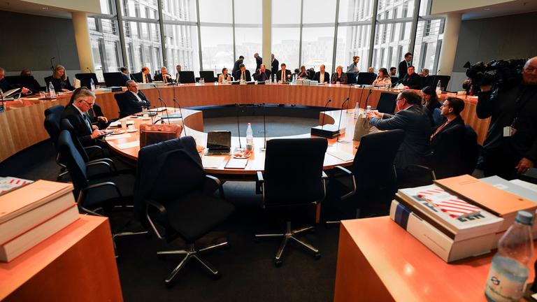 Archiv: Sitzung des Haushaltsausschusses im Deutschen Bundestag am 18.01.2024