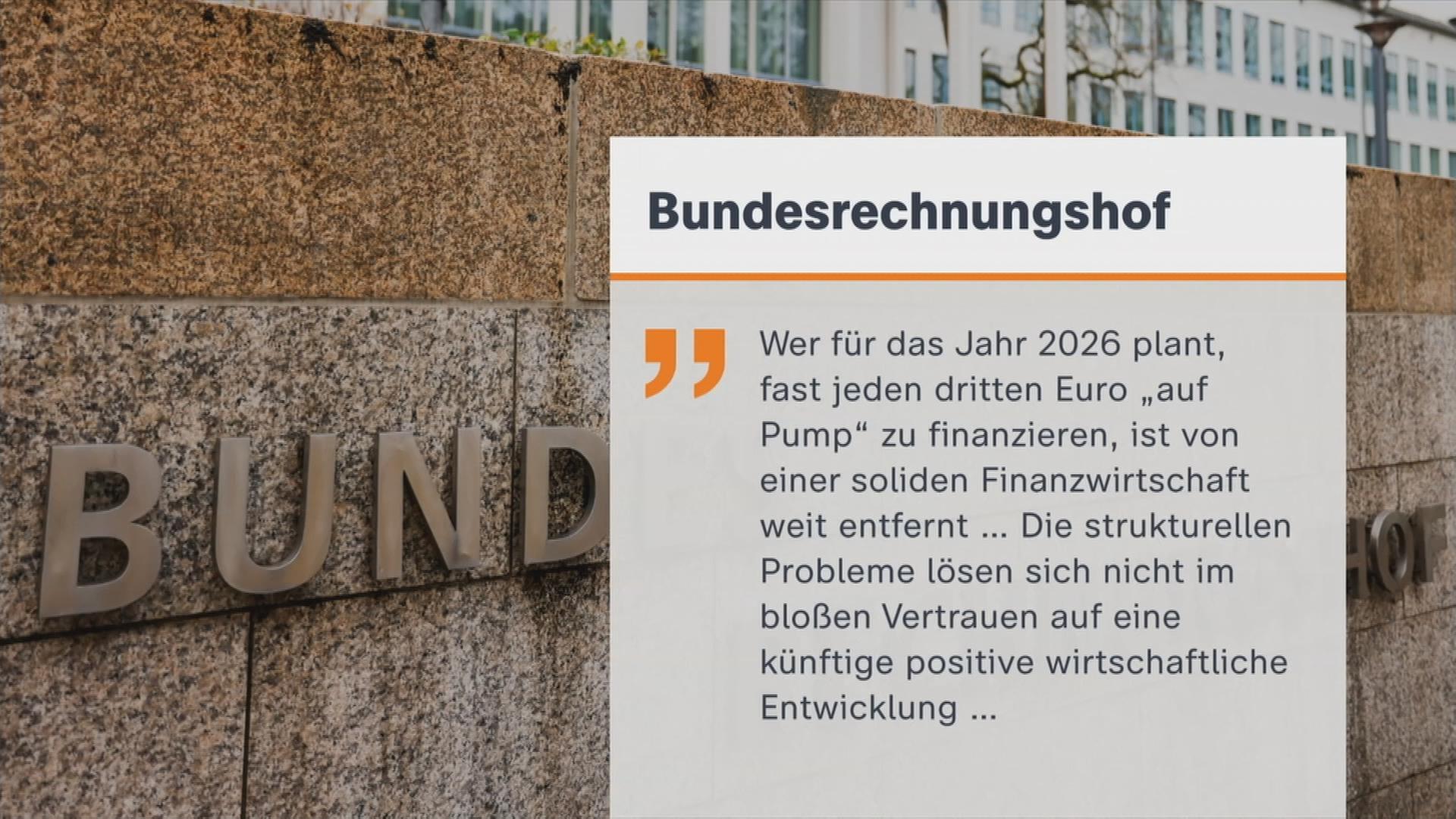 Haushaltsdebatte im Bundestag
