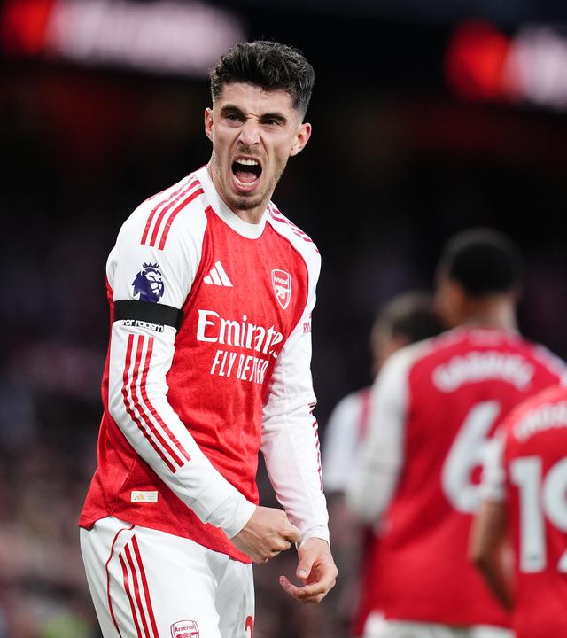 Kai Havertz bejubelt seinen Treffer gegen Burnley.