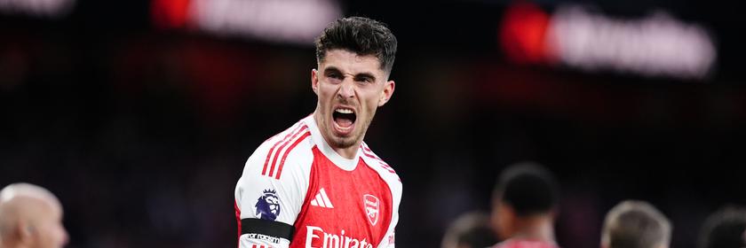Kai Havertz bejubelt seinen Treffer gegen Burnley.
