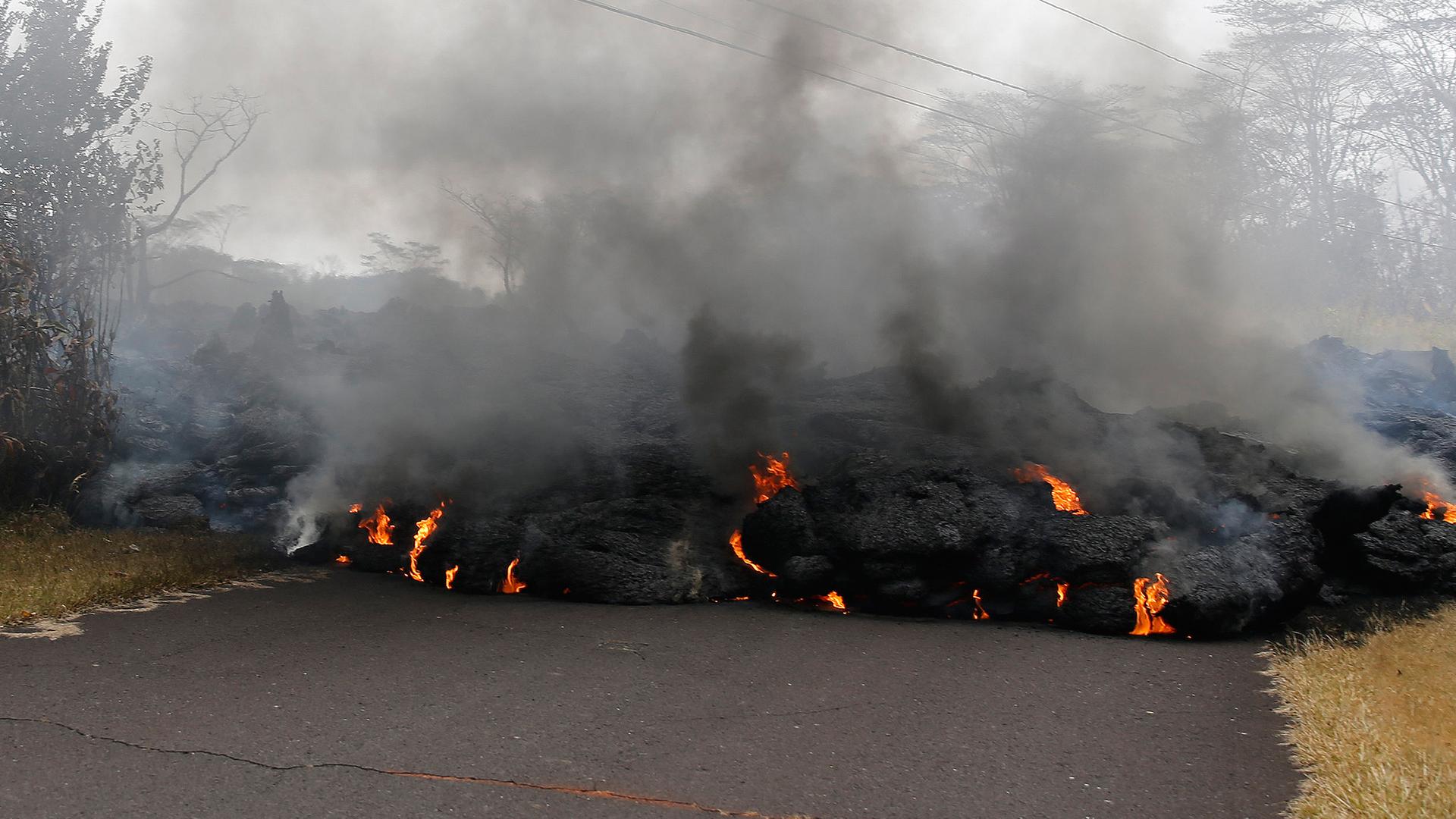 Vulkanausbruch auf Hawaii 