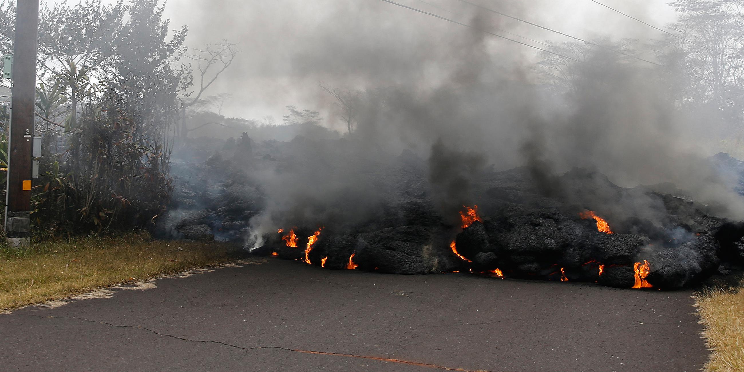 Vulkanausbruch auf Hawaii 
