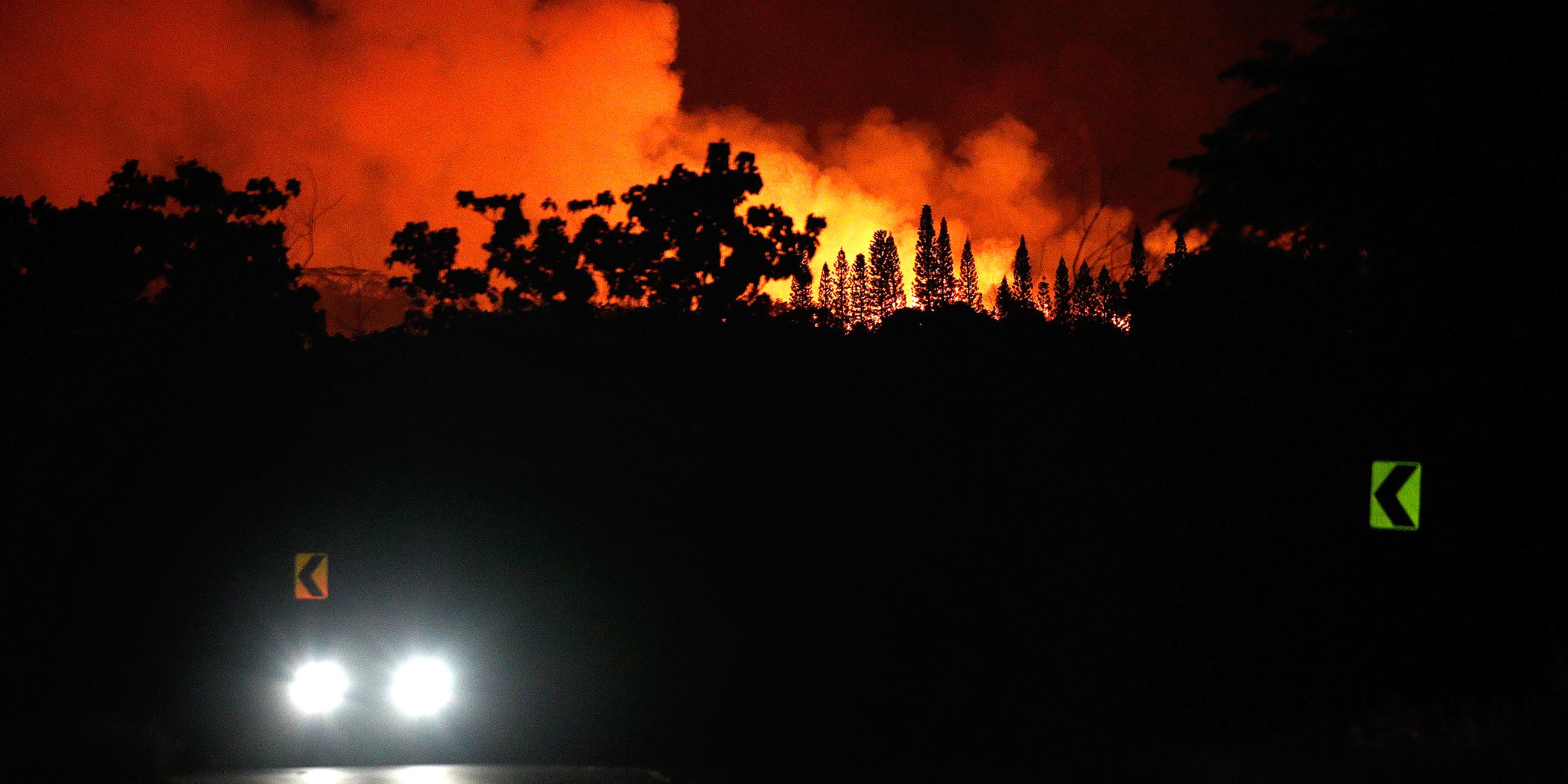 Vulkanausbruch auf Hawaii 