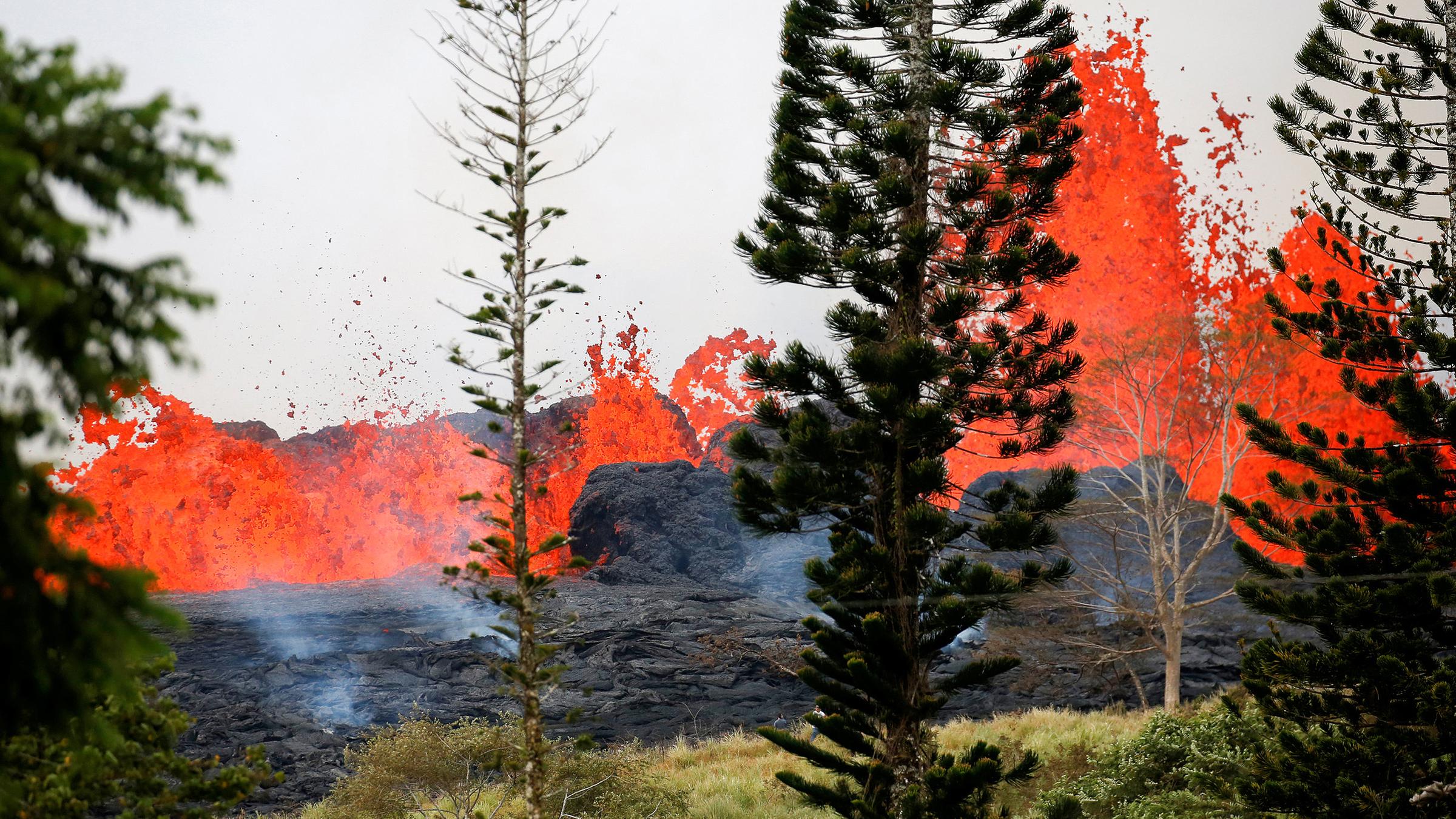 Vulkanausbruch auf Hawaii 