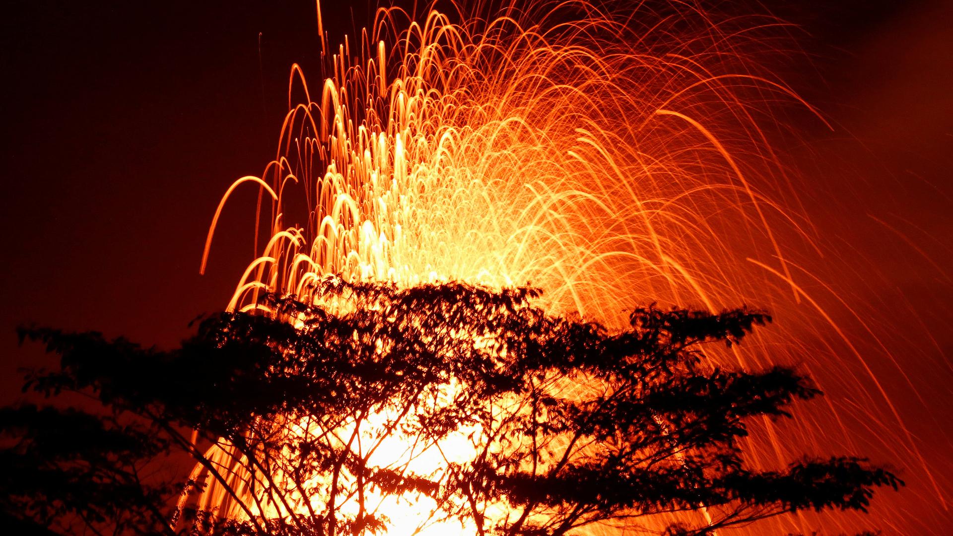 Vulkanausbruch auf Hawaii 