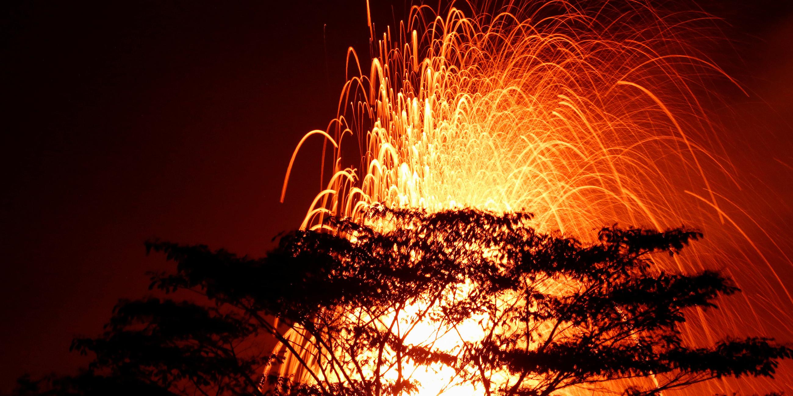 Vulkanausbruch auf Hawaii 