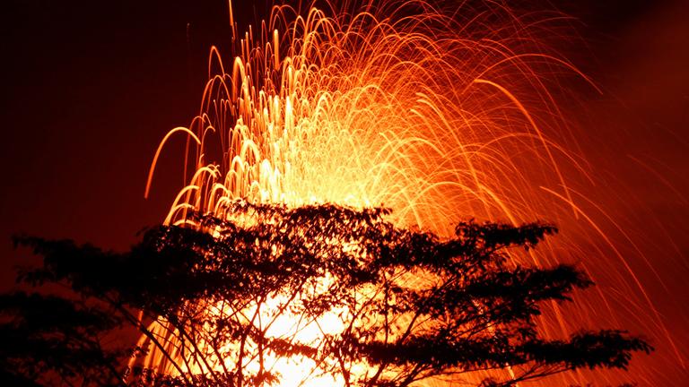 Vulkanausbruch auf Hawaii 