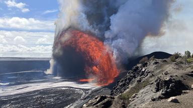 Vulkan Kilauea erneut ausgebrochen