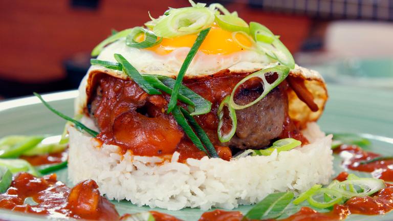 Hawaiianische Frikadellen