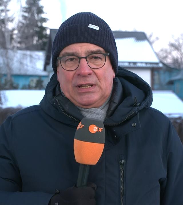 Henner Hebestreit | ZDF-Reporter bei Charkiw/Ukraine