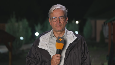 ZDF-Reporter Henner Hebestreit in der Ukraine.