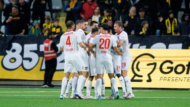 Heidenheim im Hinspiel gegen BK Häcken