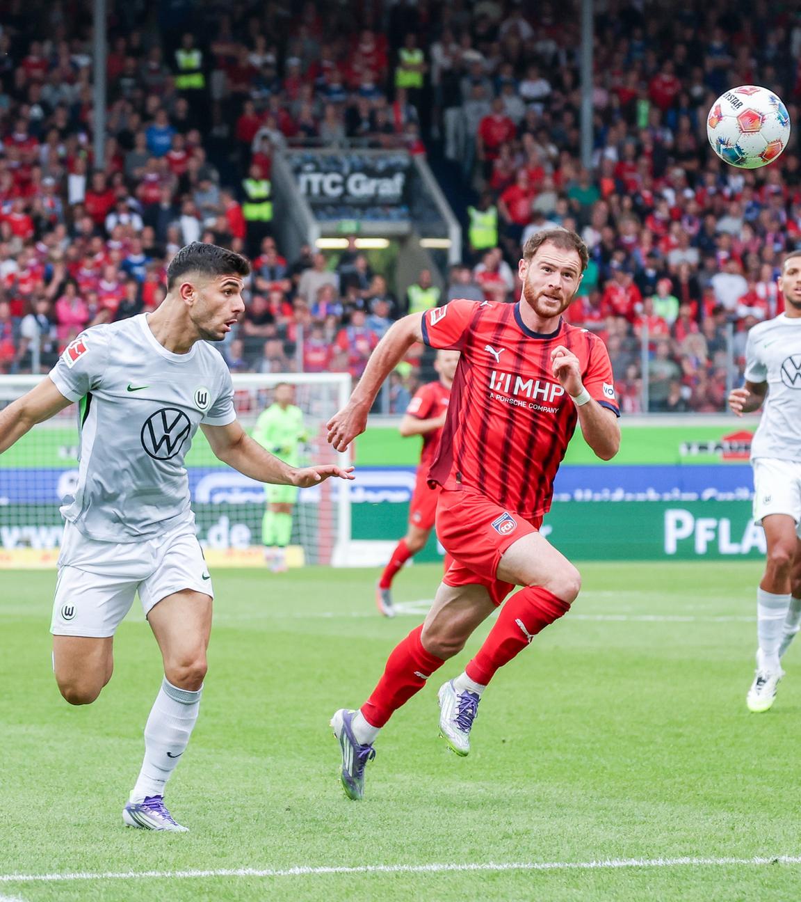 Bundesliga: 1. FC Heidenheim 1846 vs VfL Wolfsburg.