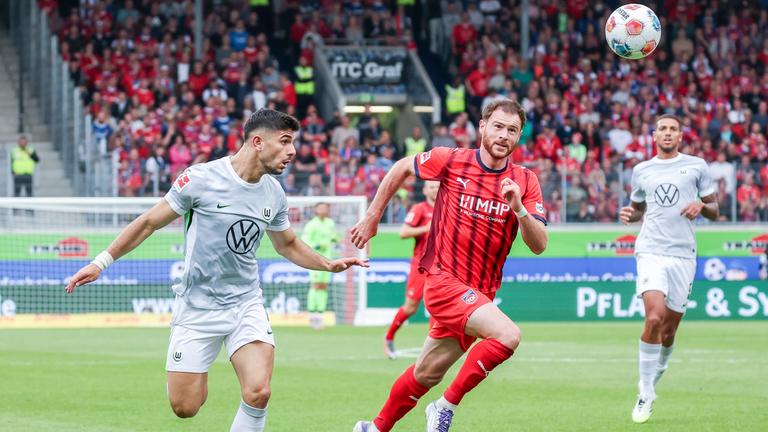 Bundesliga: 1. FC Heidenheim 1846 vs VfL Wolfsburg.