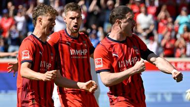 Heidenheim wahrt Minichance auf Klassenerhalt