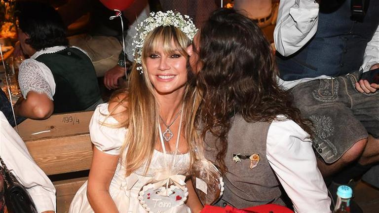 Heidi Klum: erster Besuch auf dem Oktoberfest