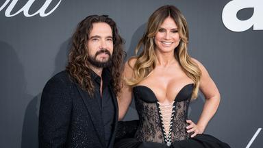 Heidi Klum und Tom Kaulitz bei einer öffentlichen Veranstaltung.