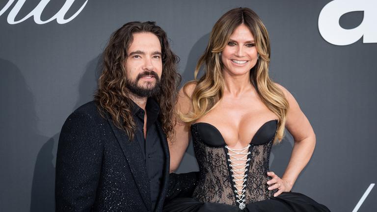 Heidi Klum und Tom Kaulitz bei einer öffentlichen Veranstaltung.