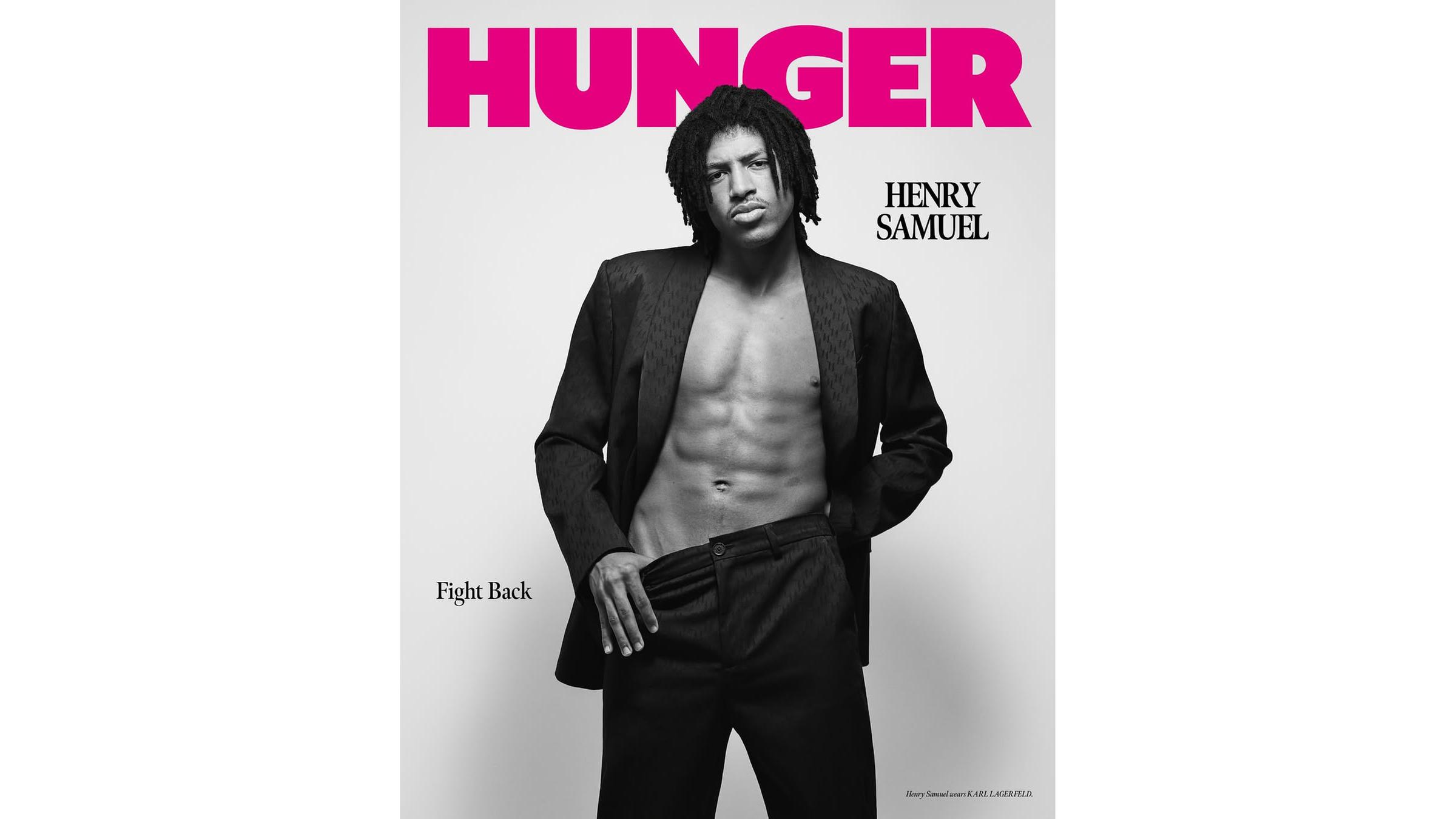 Henry Samuel, der Sohn von Heidi Klum, auf dem Cover des Hunger-Magazins.