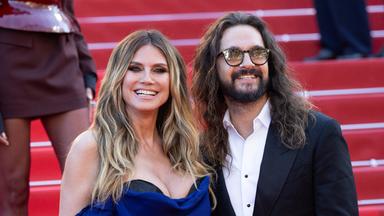 Heidi Klum neben Tom Kaulitz auf dem roten Teppich in Cannes