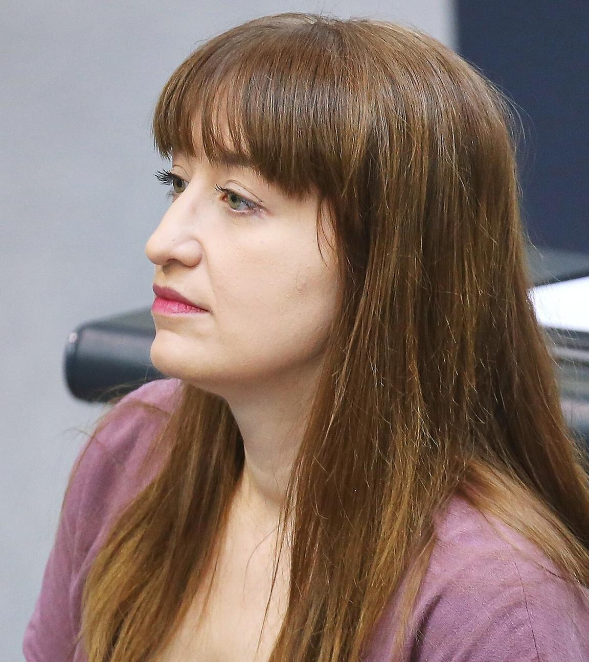 Heidi Reichinnek bei der 14. Bundestagssitzung am 26.06.2025 im Deutschen Bundestag in Berlin.