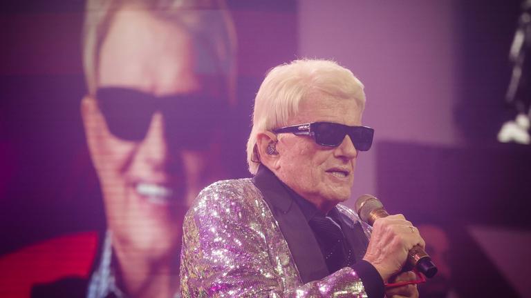 Heino bei seinem erstem Auftritt im Bierkönig auf Mallorca.