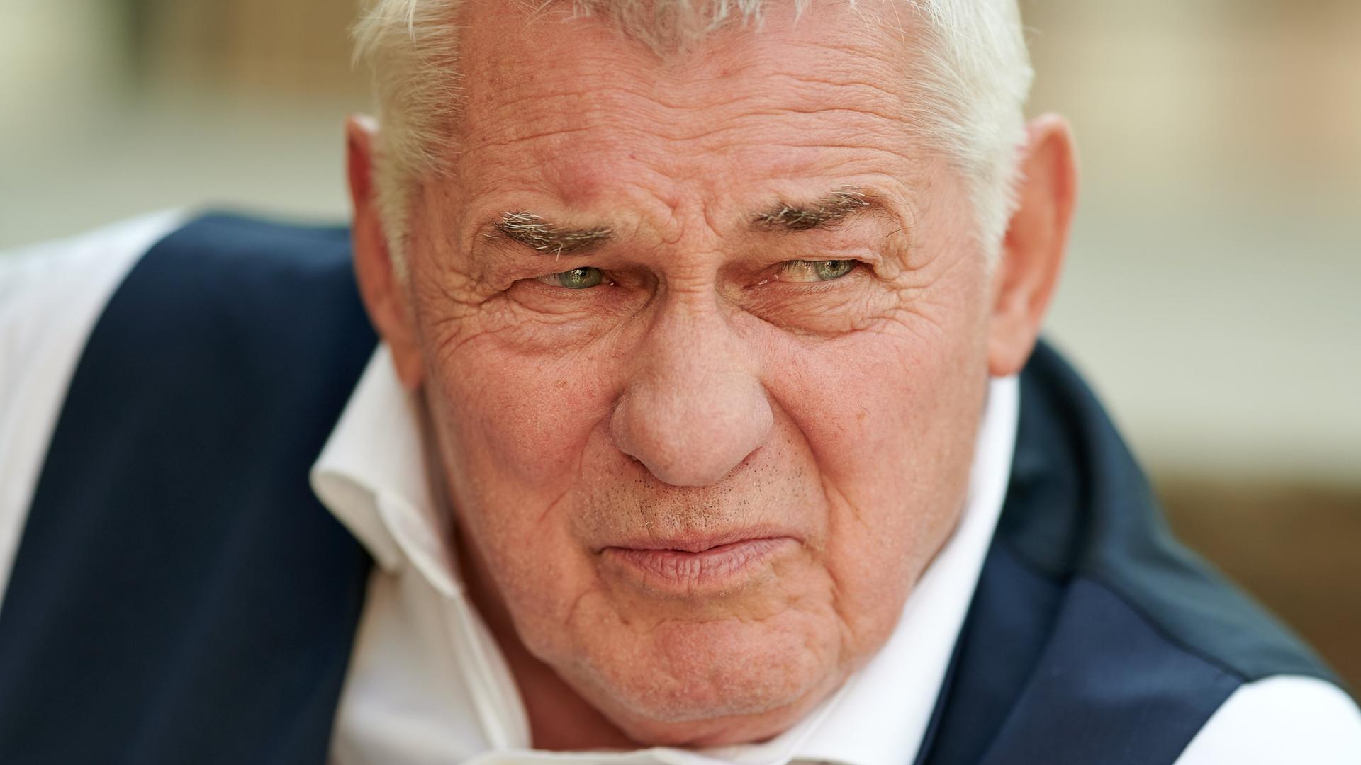 Schauspieler Heinz Hoenig wird in einem Berliner Krankenhaus behandelt.