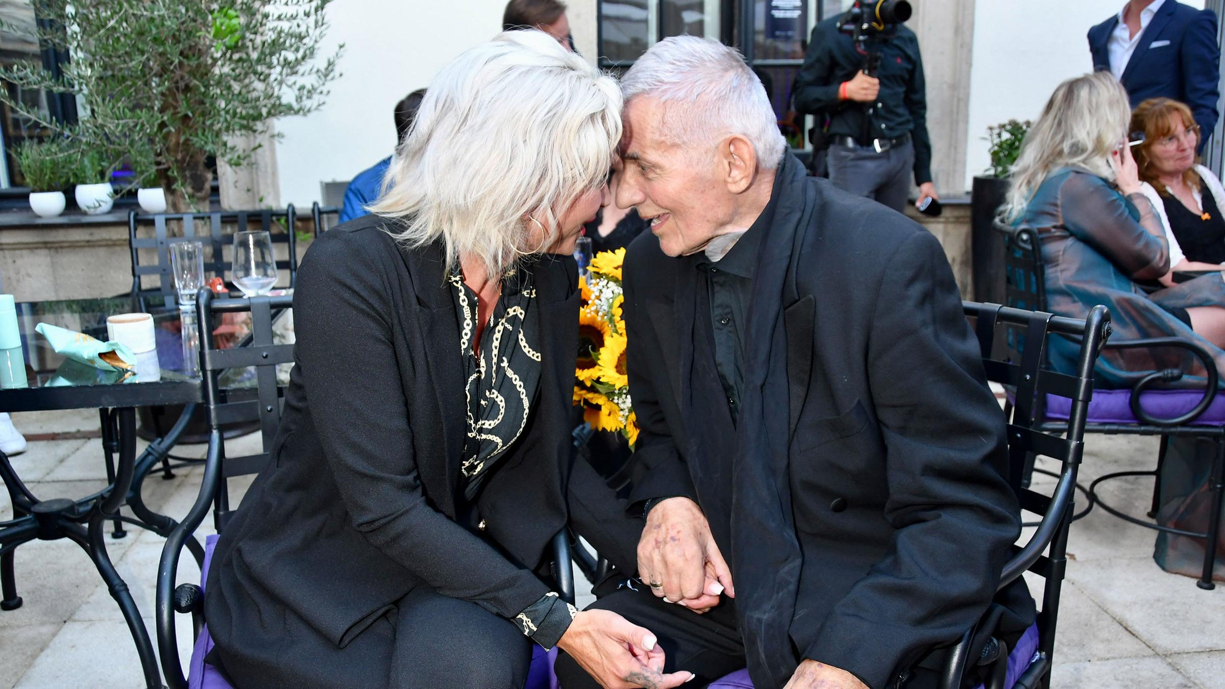 Heinz Hoenig  mit Ehefrau Annika
