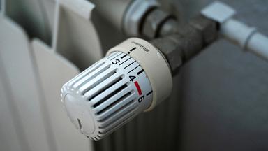 Thermostat an Heizkörper