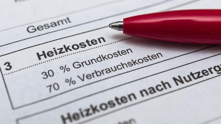 Heizkosten der privaten Haushalte in Grund- und Verbrauchskosten