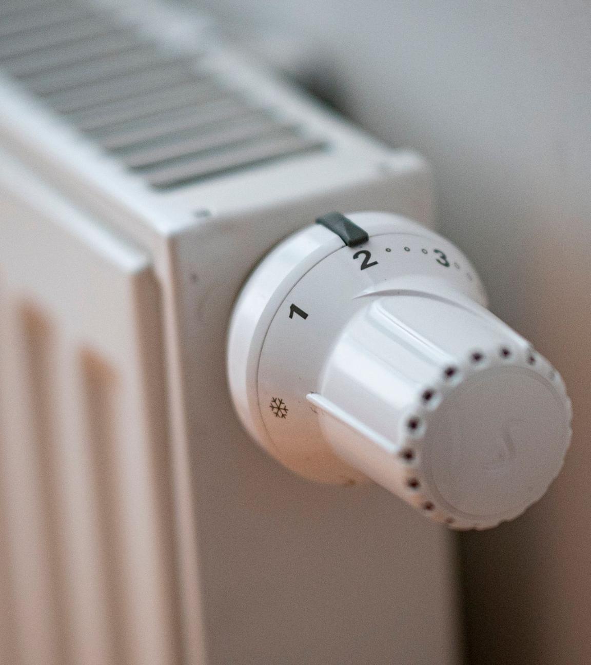 Eine Heizung in einer Berliner Wohnung.