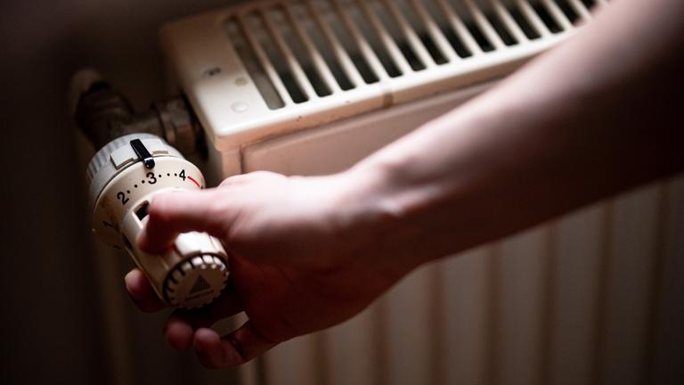 Heizung und Heizthermostat