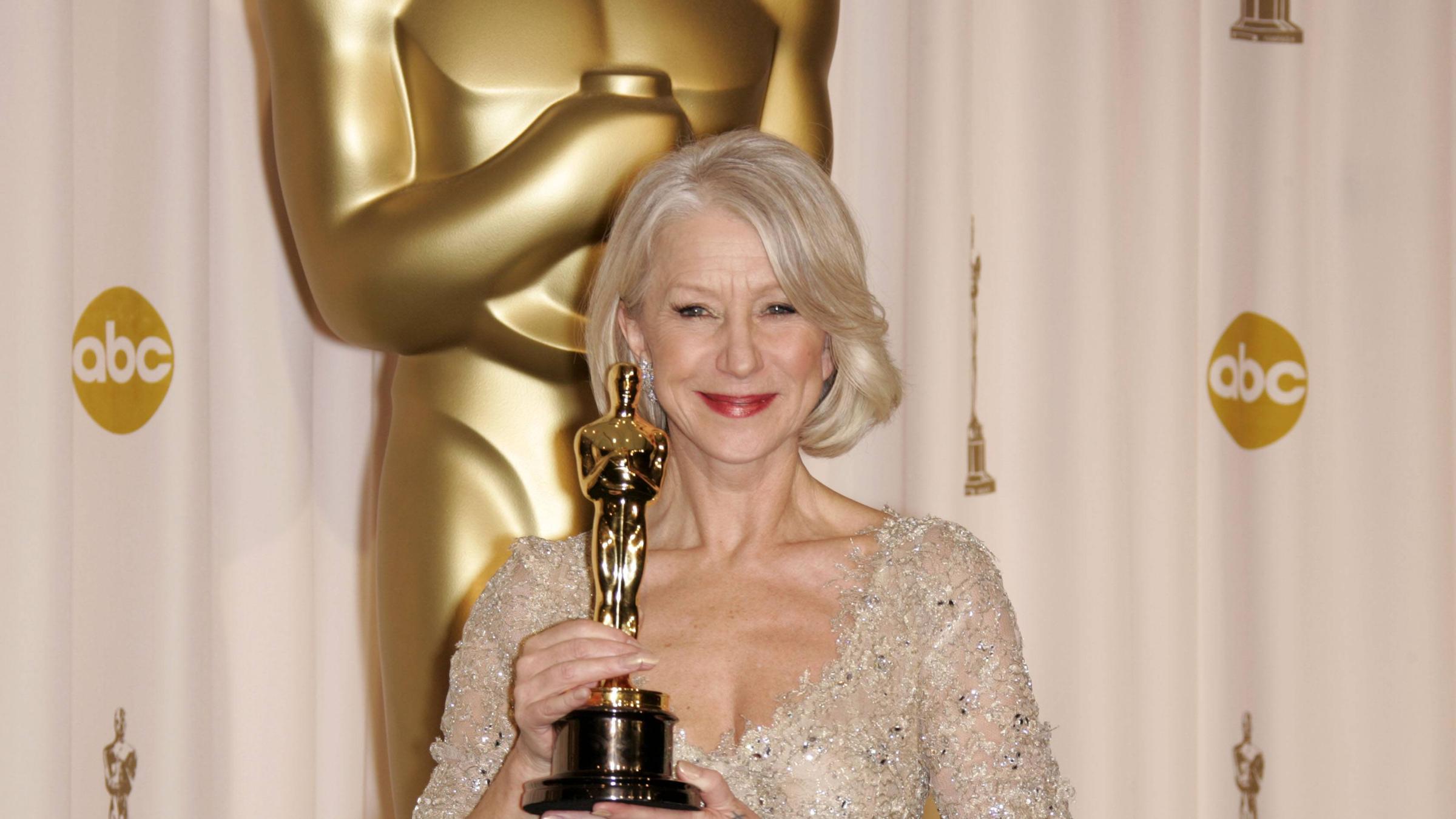Helen Mirren gewinnt einen Oscar 2007 für ihre Rolle in "The Queen"