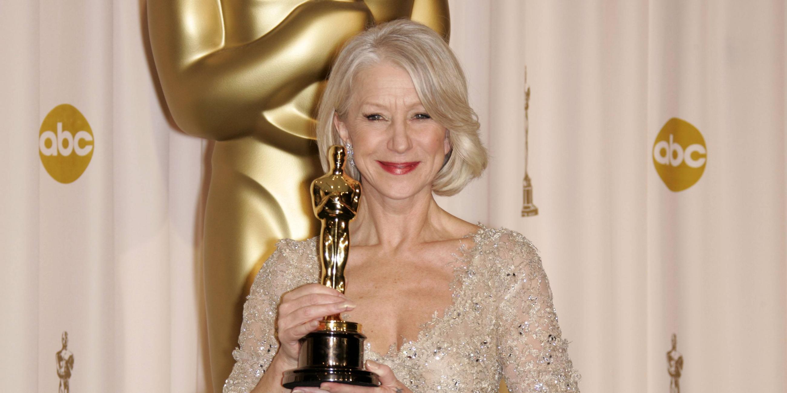 Helen Mirren gewinnt einen Oscar 2007 für ihre Rolle in "The Queen"