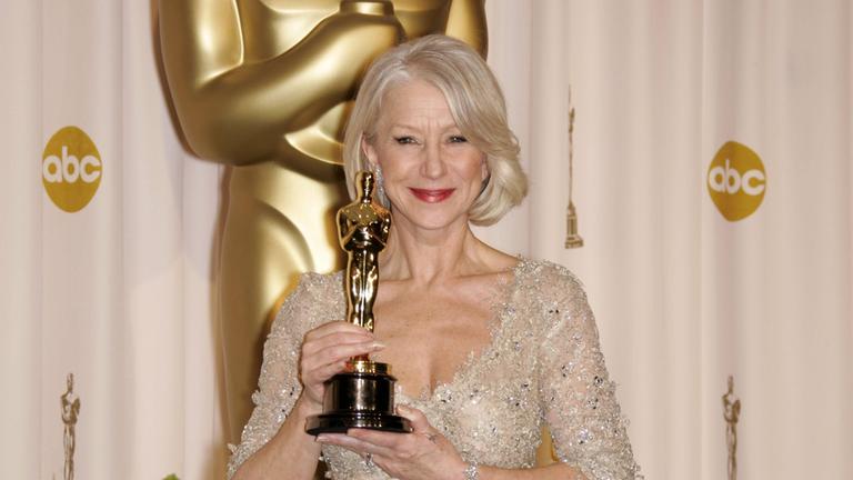 Helen Mirren gewinnt einen Oscar 2007 für ihre Rolle in "The Queen"