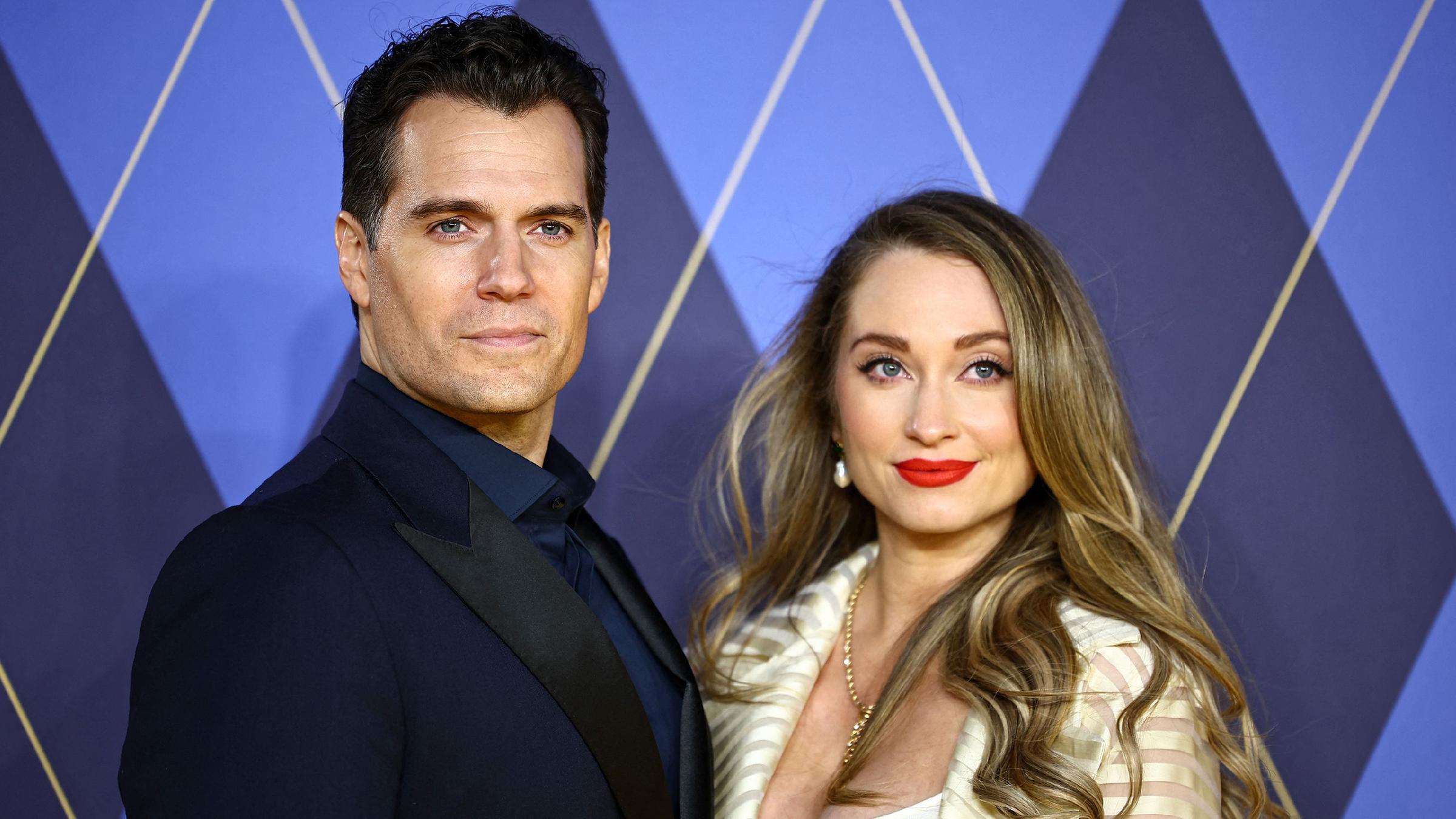 Henry Cavill und seiner Freundin Filmproduzentin Natalie Viscuso.