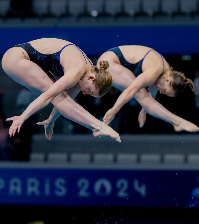 Lena Hentschel und Jette Müller bei den Olympischen Spielen in Paris 2024