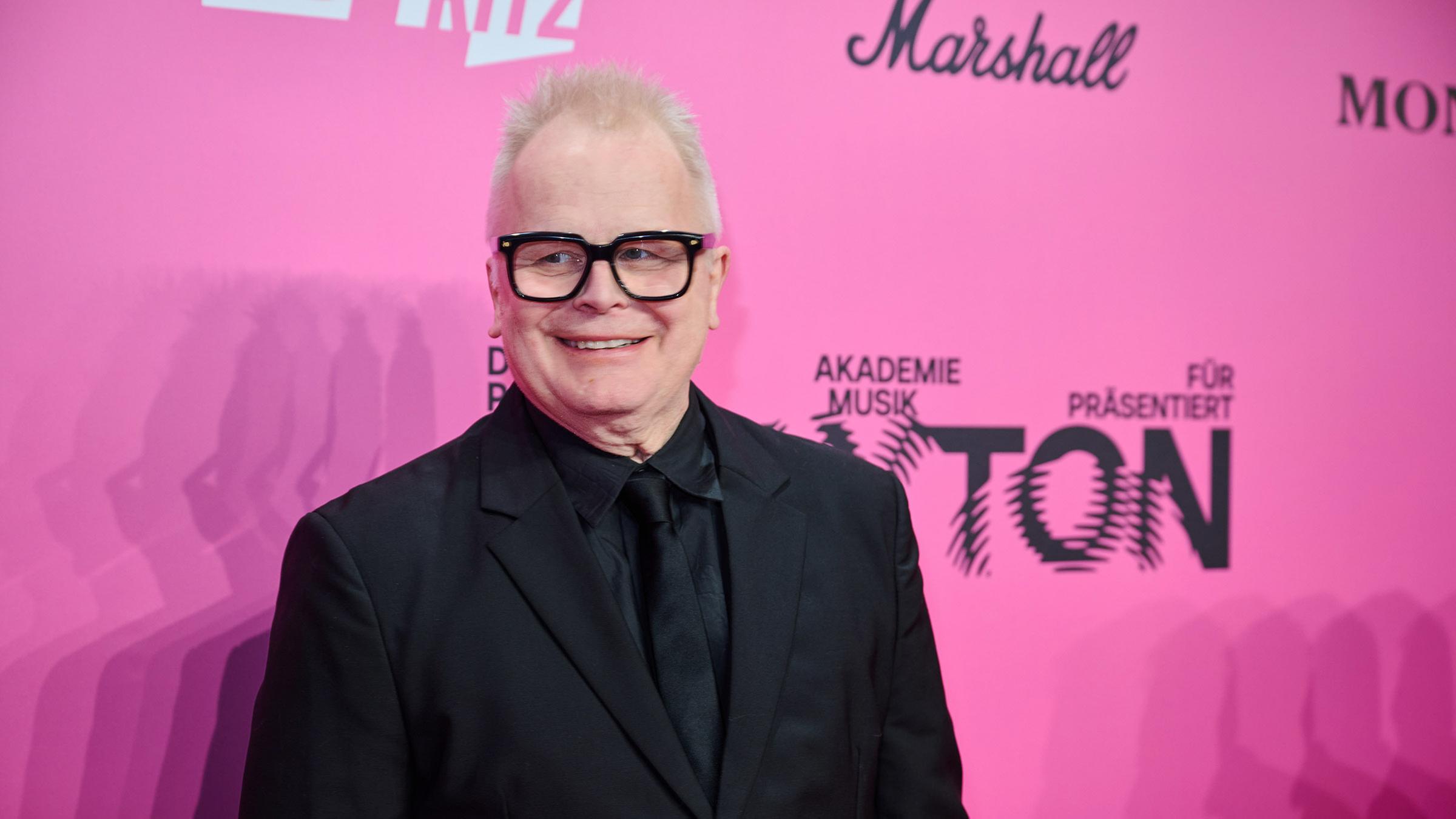 Sänger Herbert Grönemeyer bei einer öffentlichen Veranstaltung. 