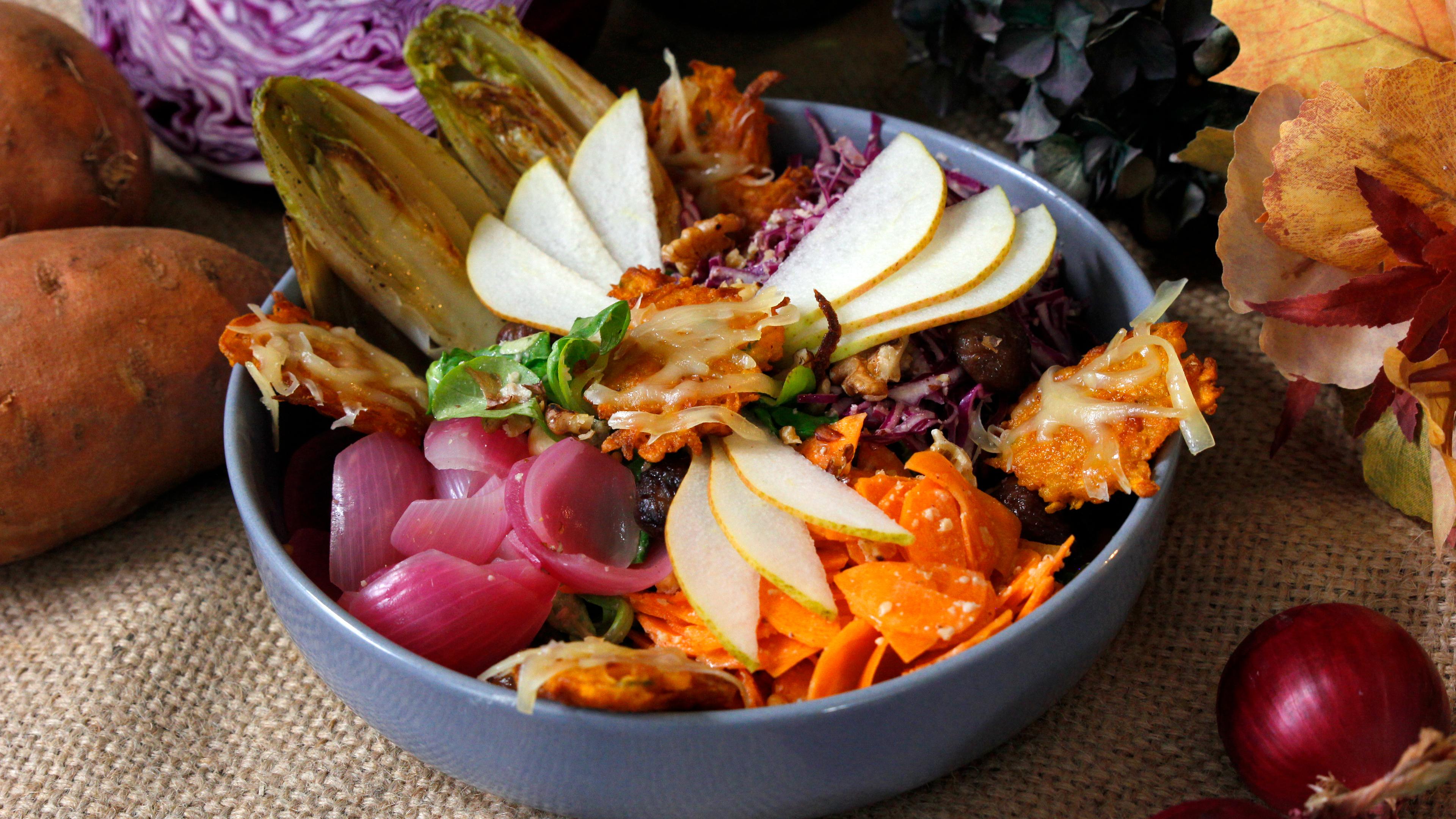 Herbstliche Bowl