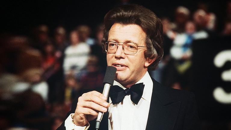Dieter Thomas Heck moderiert die ZDF-Hitparade.
