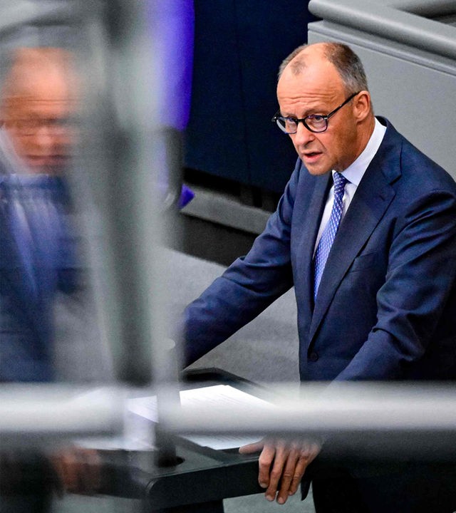 Bundeskanzler Friedrich Merz im Bundestag