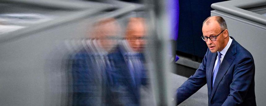 Bundeskanzler Friedrich Merz im Bundestag