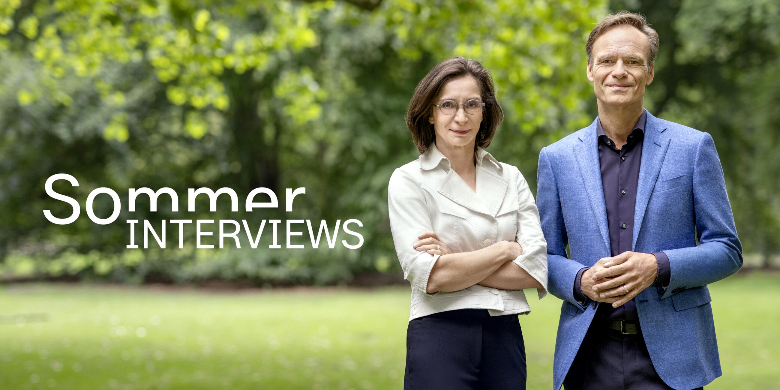 Sommerinterviews - Diana Zimmermann und Wulf Schmiese