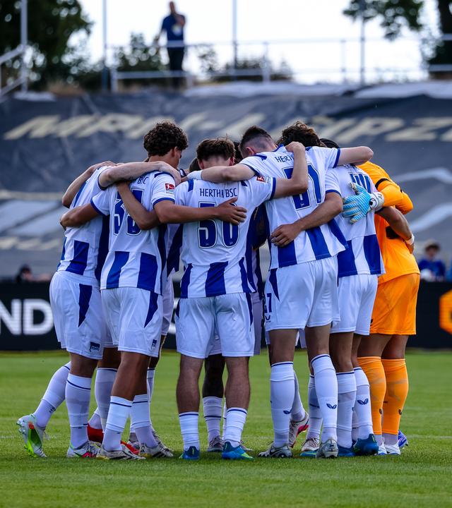 Spieler von Hertha BSC schwören sich ein