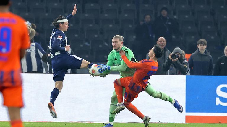 Fabian Reese, Loris Karius und Soufiane El Faouzi am 17.01.26