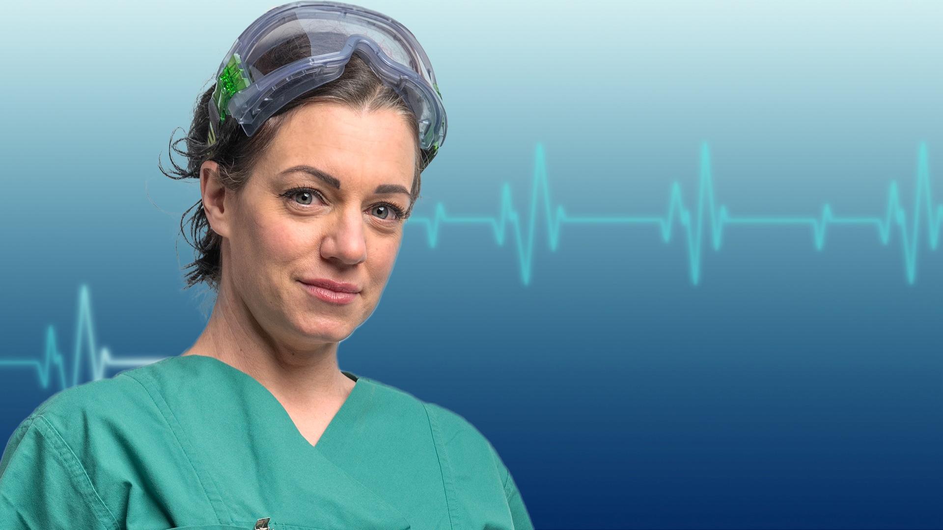 "Herz & Viren": Nadine Hobuß in Nahaufnahme